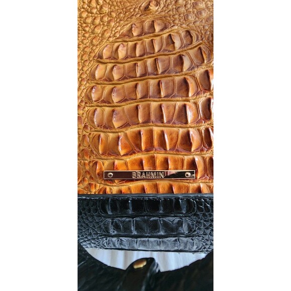 Brahmin Women's Large Leather Tote - Tri-color Boho - Picture 8 of 12